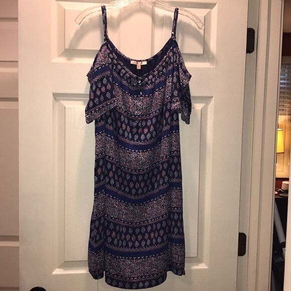 ✨Skies Are Blue Ana Cold Shoulder Dress, Co… - Picture 1 of 7
